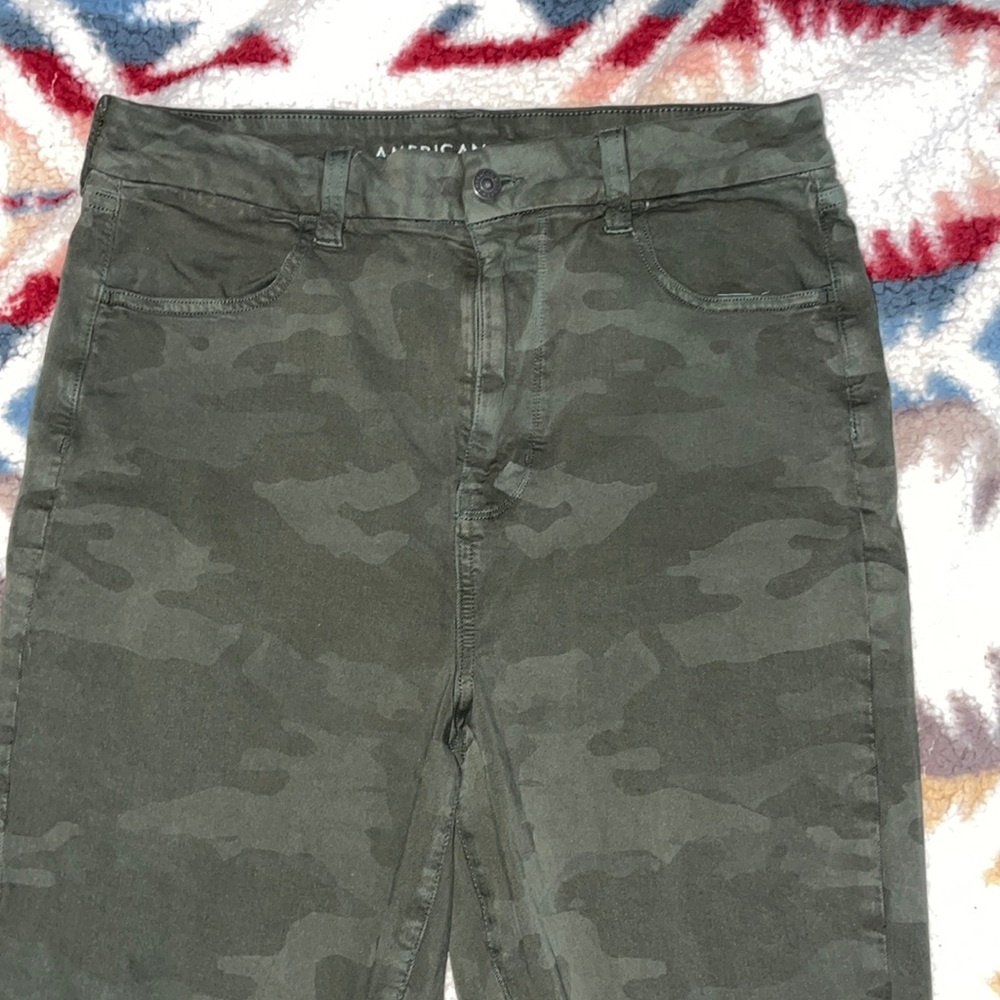 AE Cano Dostressed Curvy Super Hi-Rise Jegging size 14 reg